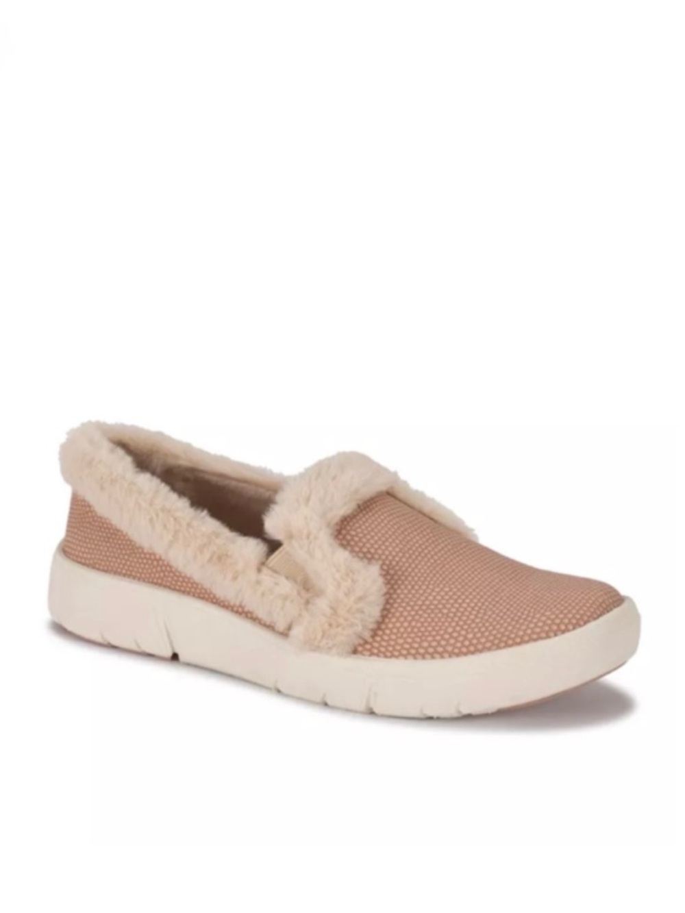 BARETRAPS BLUSH LIZARD SLIP-ON FLATS